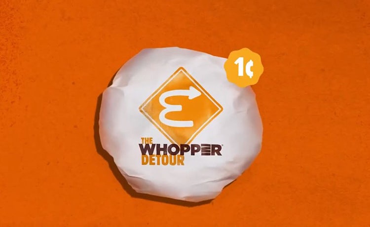 Burger King Whopper Detour 