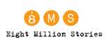 Eight million stories logo