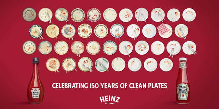 heinz 150th clean plates